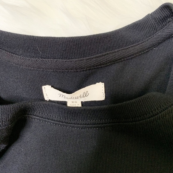 Madewell Black Tee Easy Come Easy Go - Picture 4 of 5
